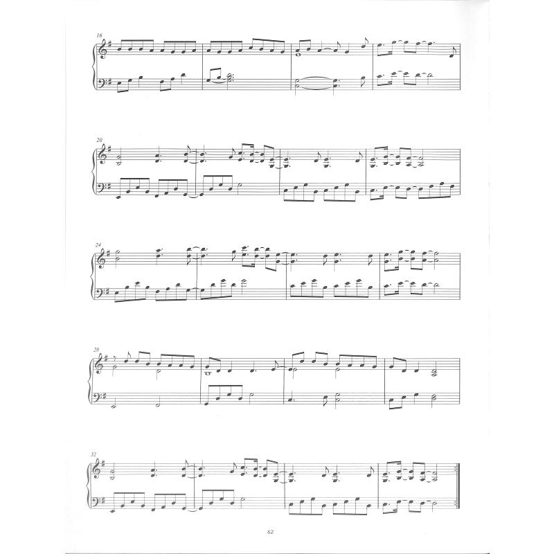 Peaceful pop piano solos