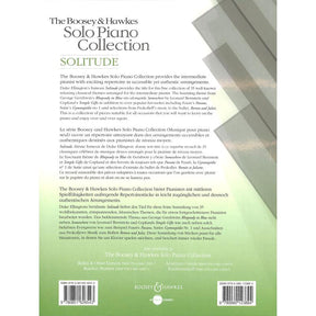 The Boosey + Hawkes solo piano collection - solitude