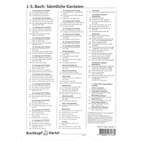Kantate 22 Jesus nahm zu sich die Zwölfe BWV 22