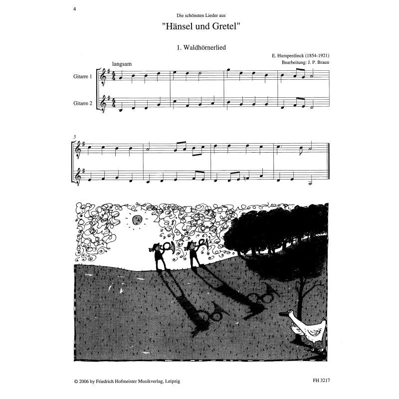 Die schönsten Lieder aus Hänsel + Gretel