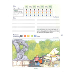 Agenda für junge Pianisten - Protokollheft für den Unterrich