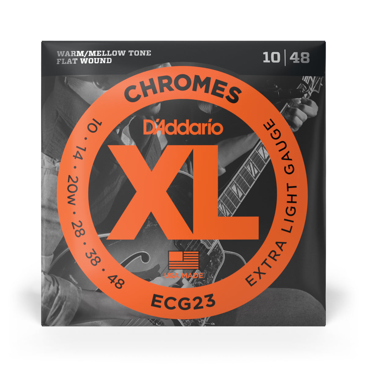 ECG23 Chromes Flatwound 10-48