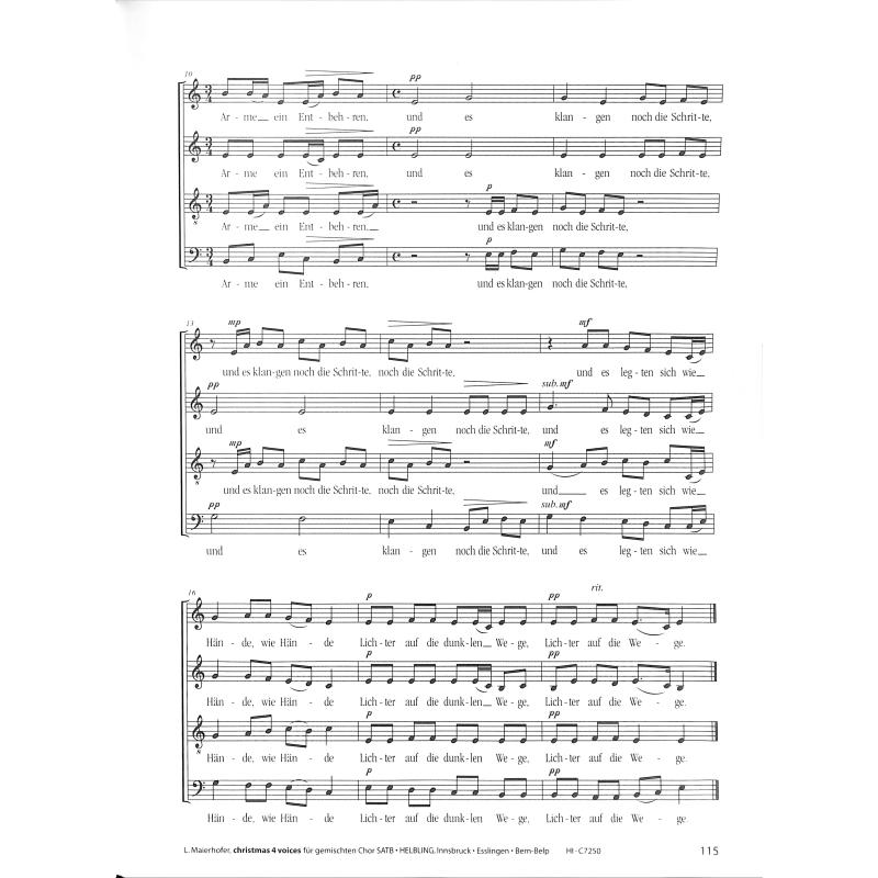 Christmas 4 Voices