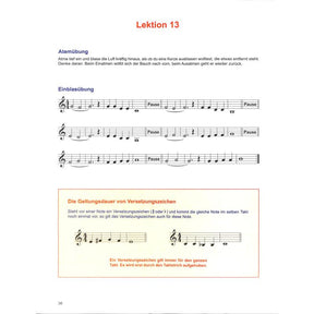 Trompetenschule für Anfänger 1