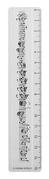 Lineal Notenlinie 15cm