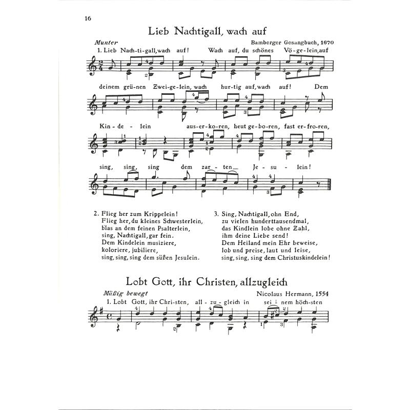 Unsere Weihnachtslieder