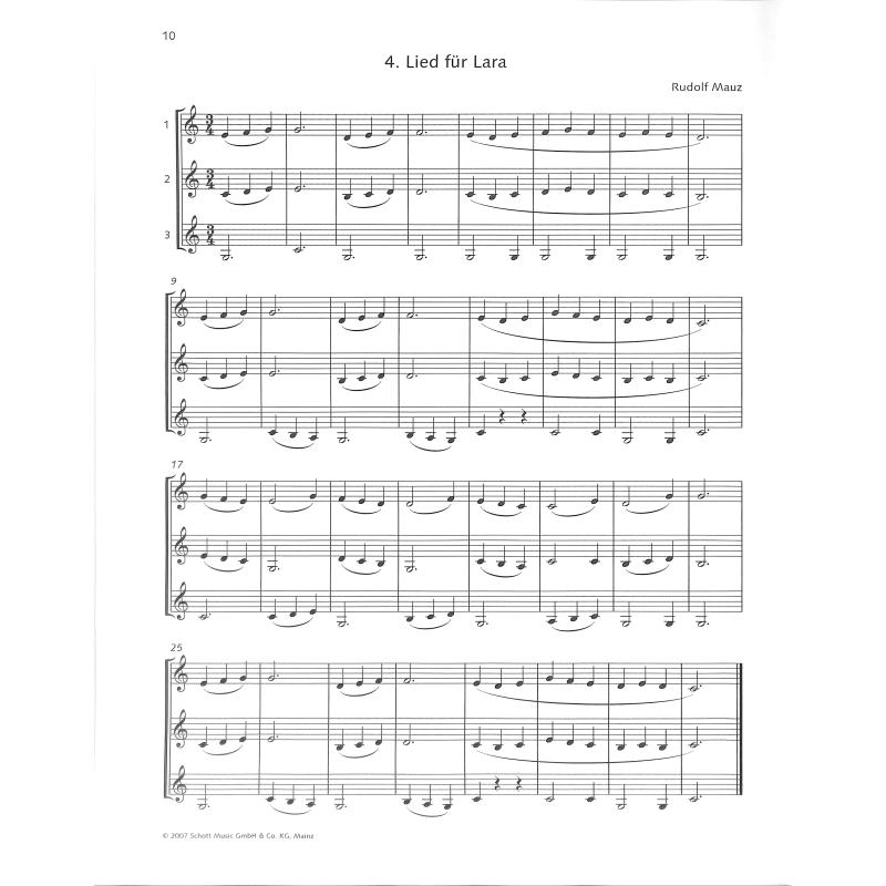 Die fröhliche Klarinette 1 - Trioheft 1