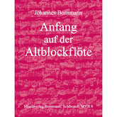 Anfang auf der Altblockflöte