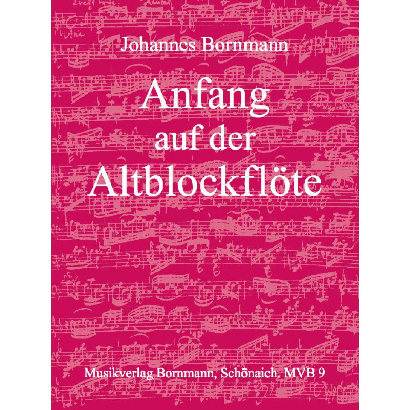 Anfang auf der Altblockflöte