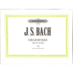Orgelwerke 7 - 29 grössere und kunstreichere Choralvorspiele
