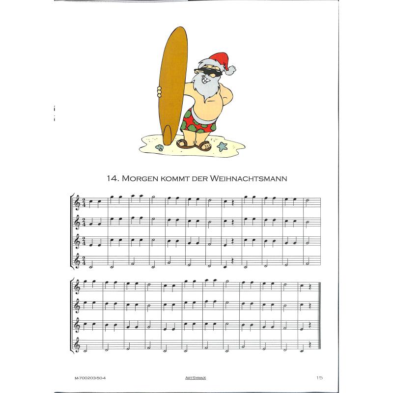 24 Weihnachtslieder