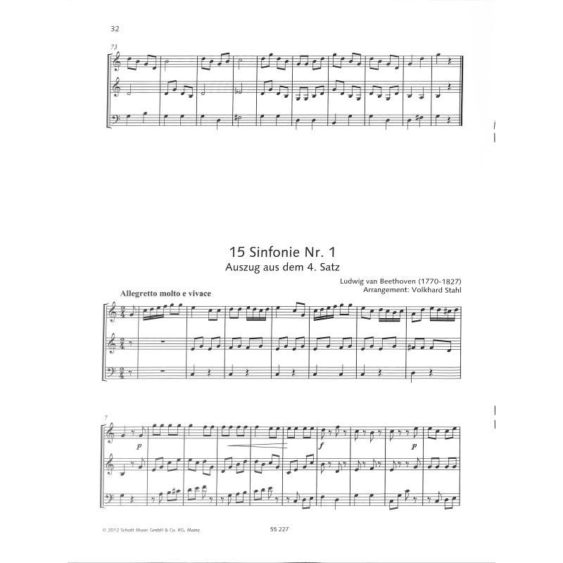 Schulorchester Hits | 25 Arrangements von Bach bis Ravel