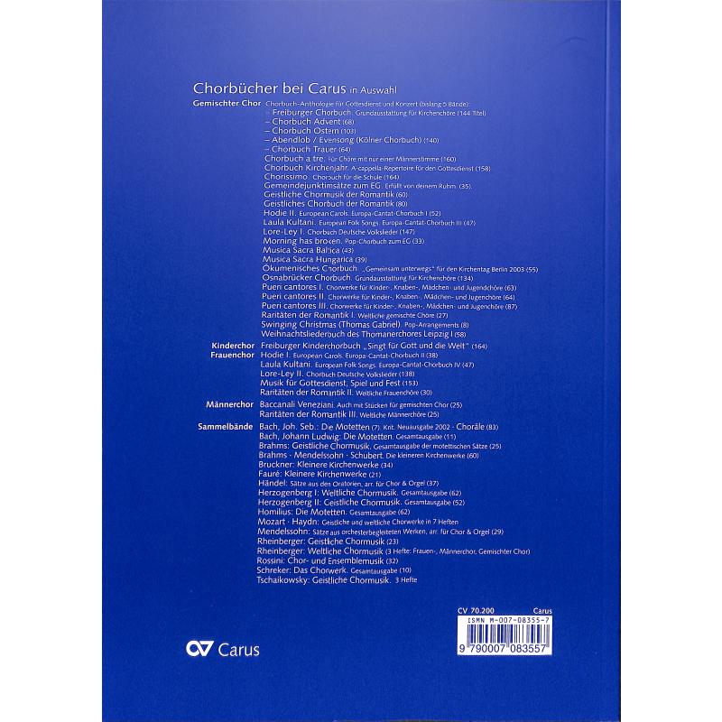 Geistliche Chormusik der Romantik