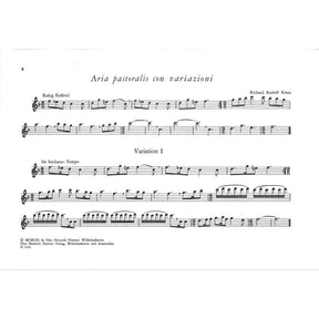 Aria pastoralis con variazioni