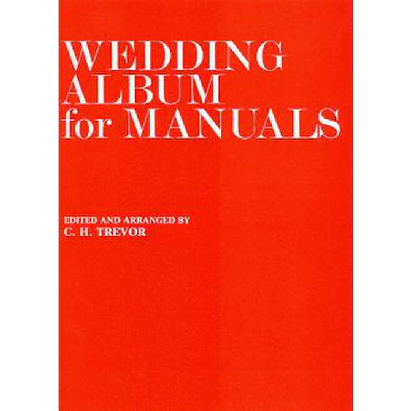 Wedding album for manuals