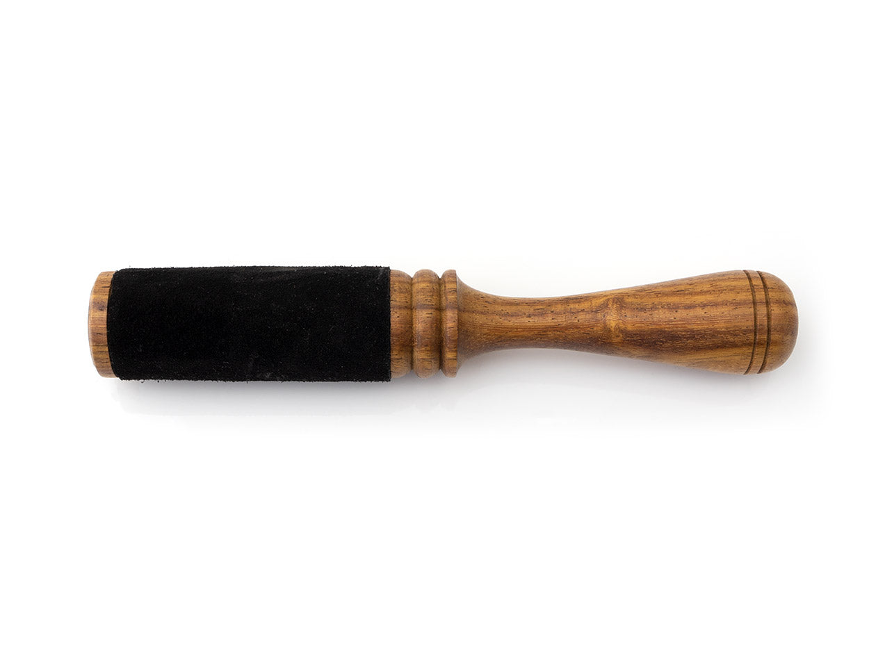 Klöppel Holz/Leder L schwarz