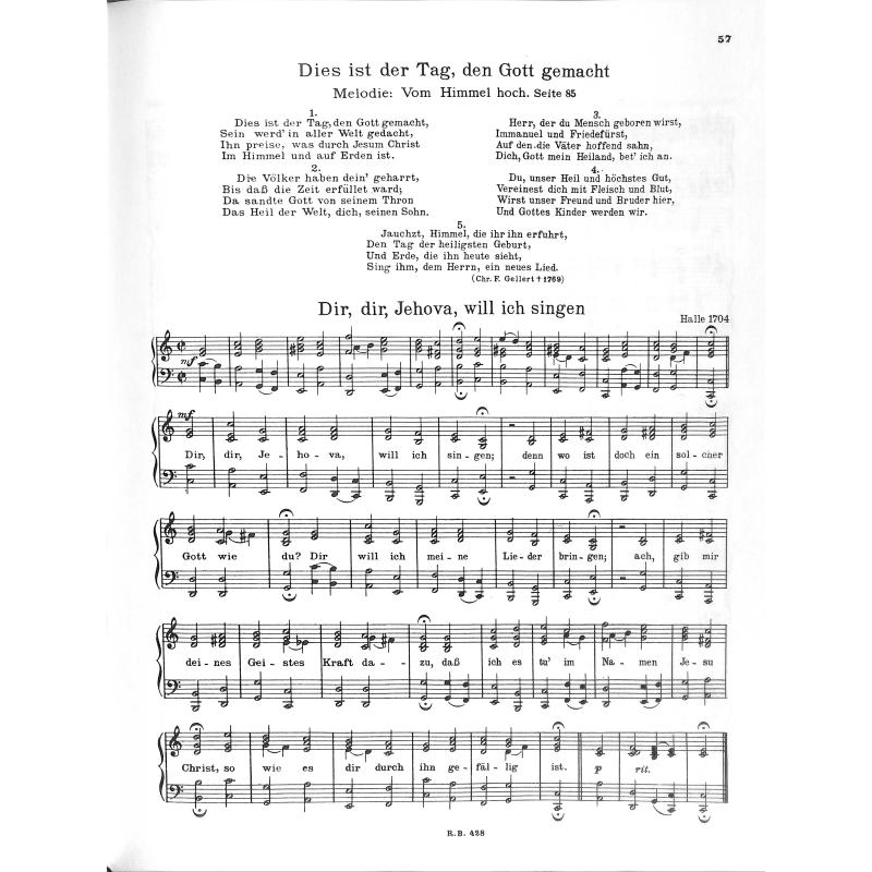 Der deutsche Choral