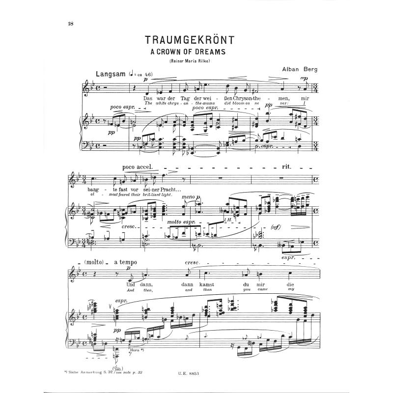 7 frühe Lieder