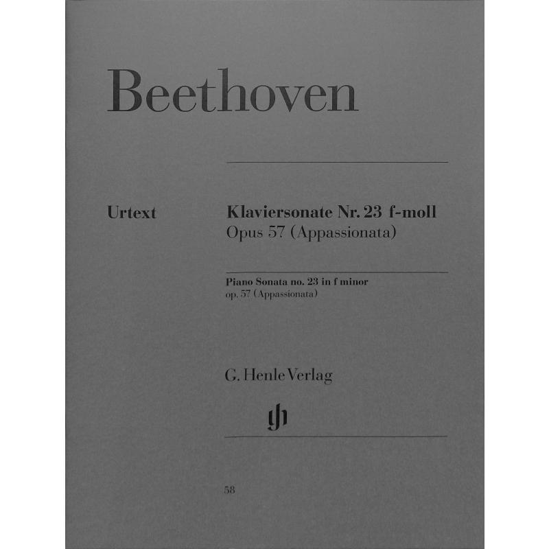 Sonate 23 f-moll op 57 (Appassionata)