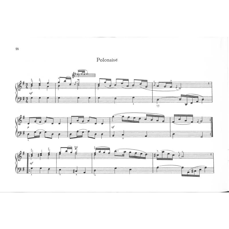 Notenbüchlein für Anna Magdalena Bach