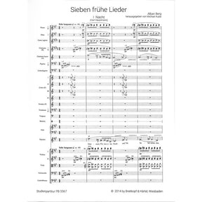 7 frühe Lieder