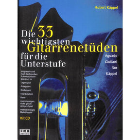 Die 33 wichtigsten Gitarrenetüden