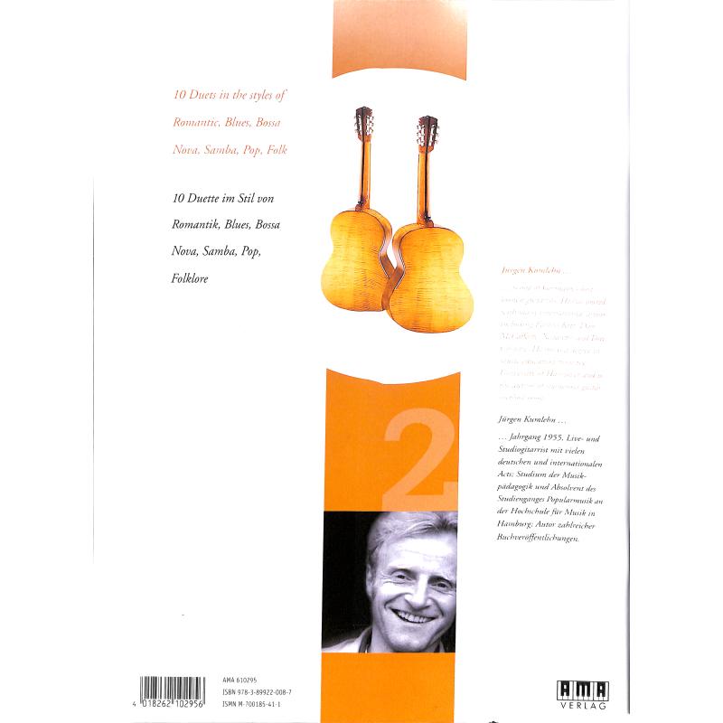 2 - 10 Duette im Stil von Romantik Blues Bossa Nova Samba Po