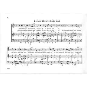 Advents + Weihnachtslieder | Schemelli Gesangsbuch