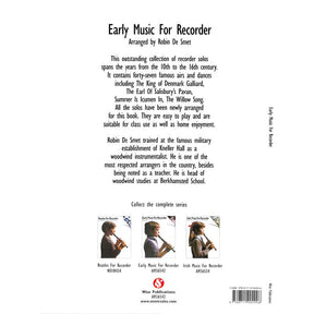Early music for recorder