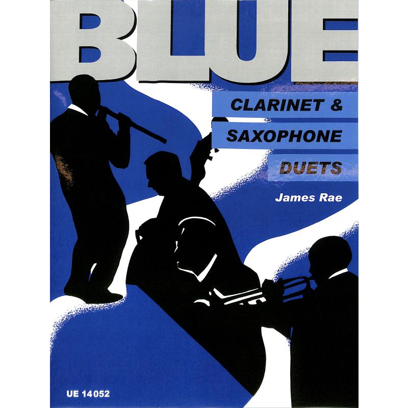 Blue clarinet + saxophone duets
