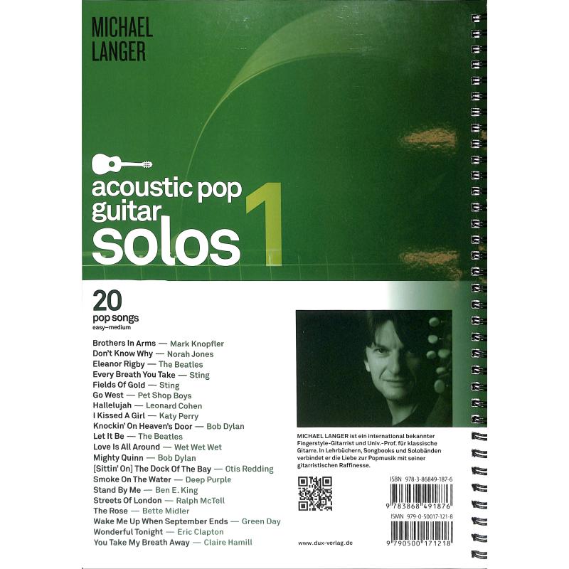 Acoustic Pop guitar solos 1