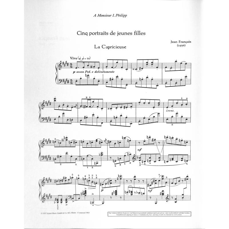 Portraits de jeunes filles