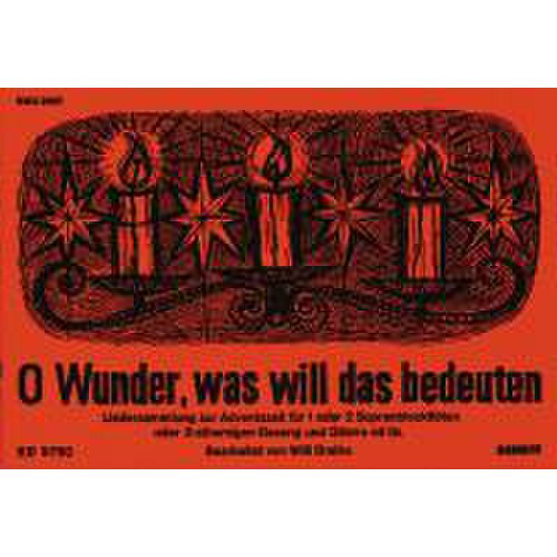 O Wunder was will das bedeuten