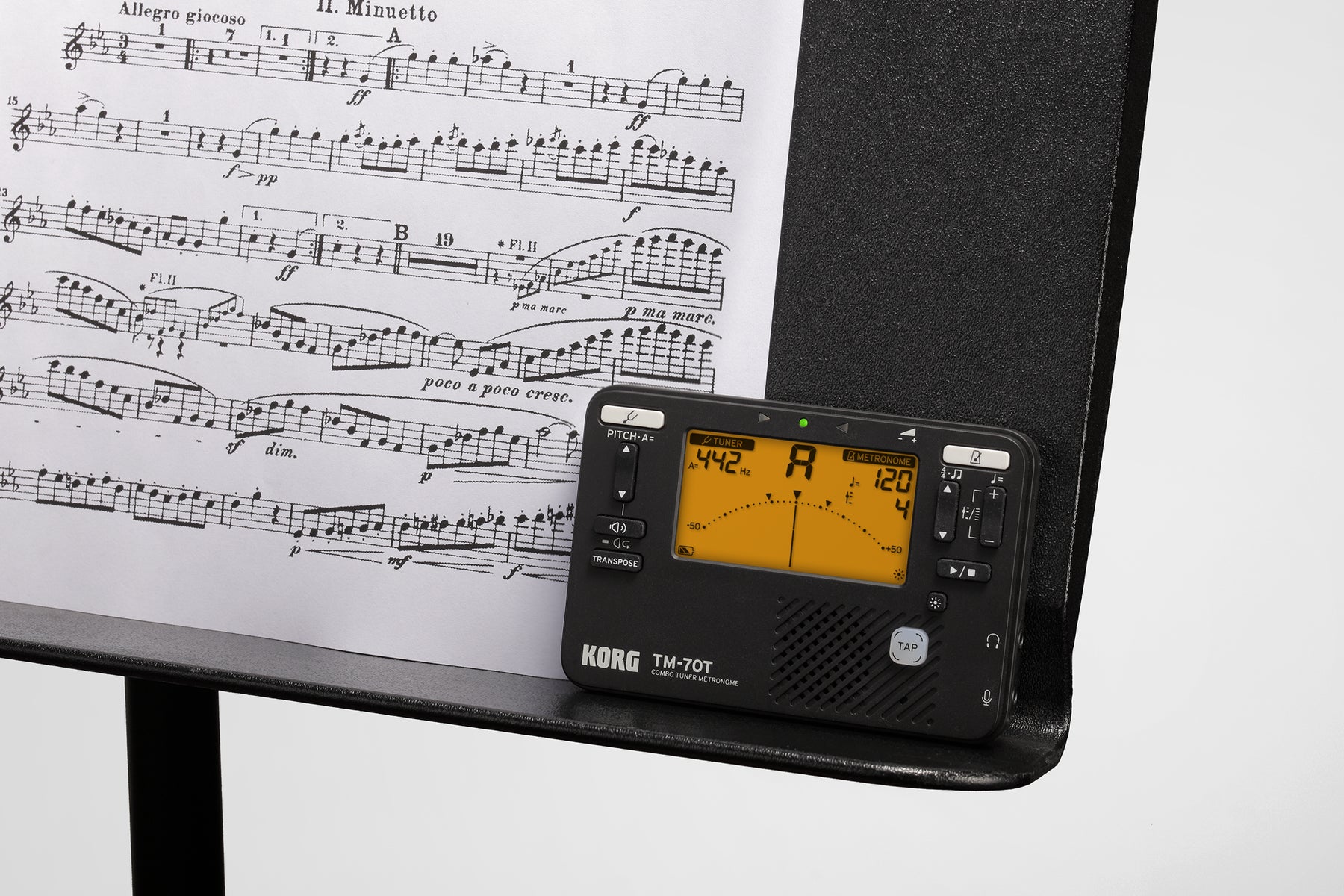 TM-70 Tuner/Metronom schwarz
