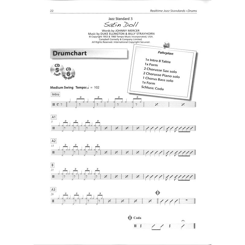 Realtime Jazz standards