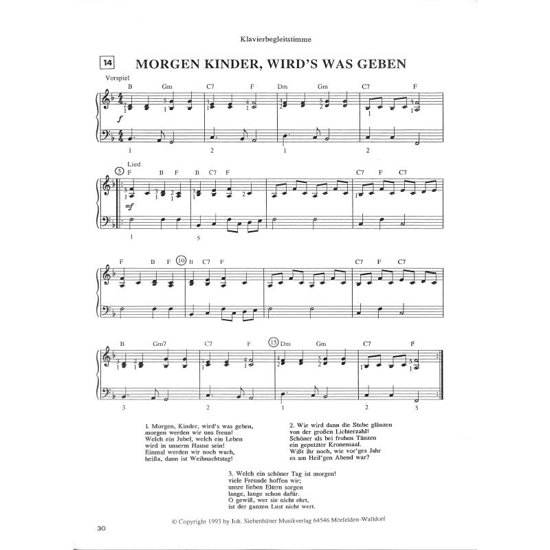 Weihnachtslieder