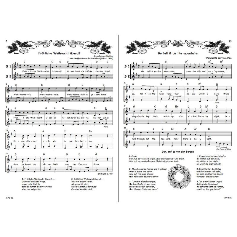 Advents + Weihnachtslieder