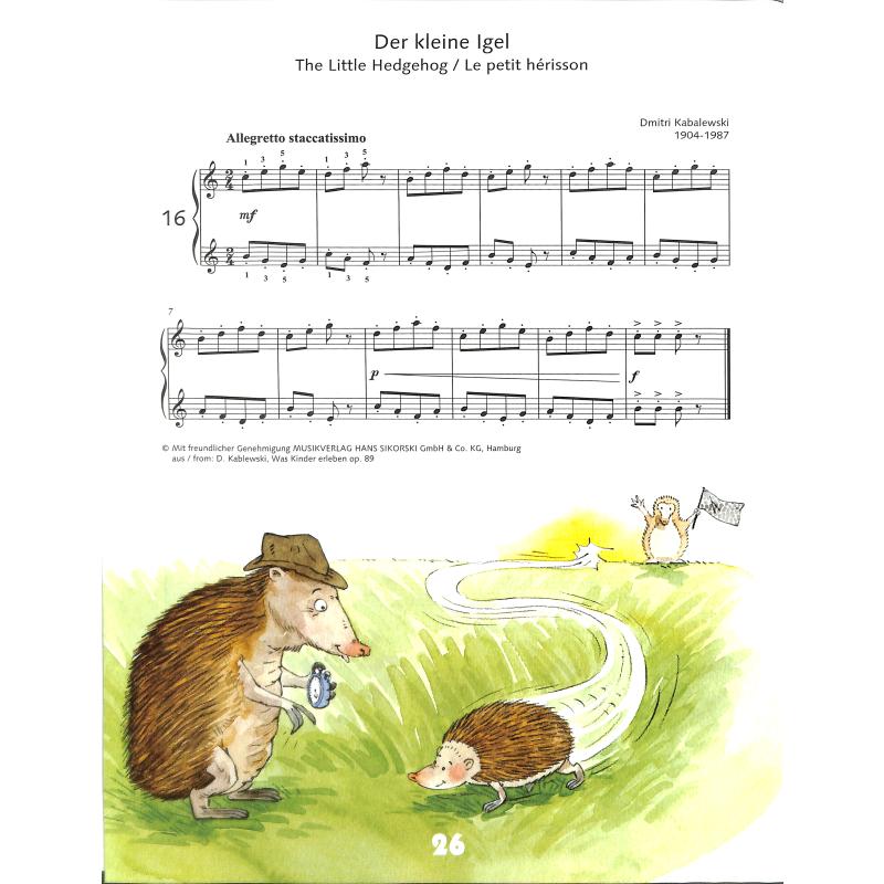 Tiere - 30 leichte Klavierstücke