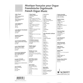 Livre d'orgue