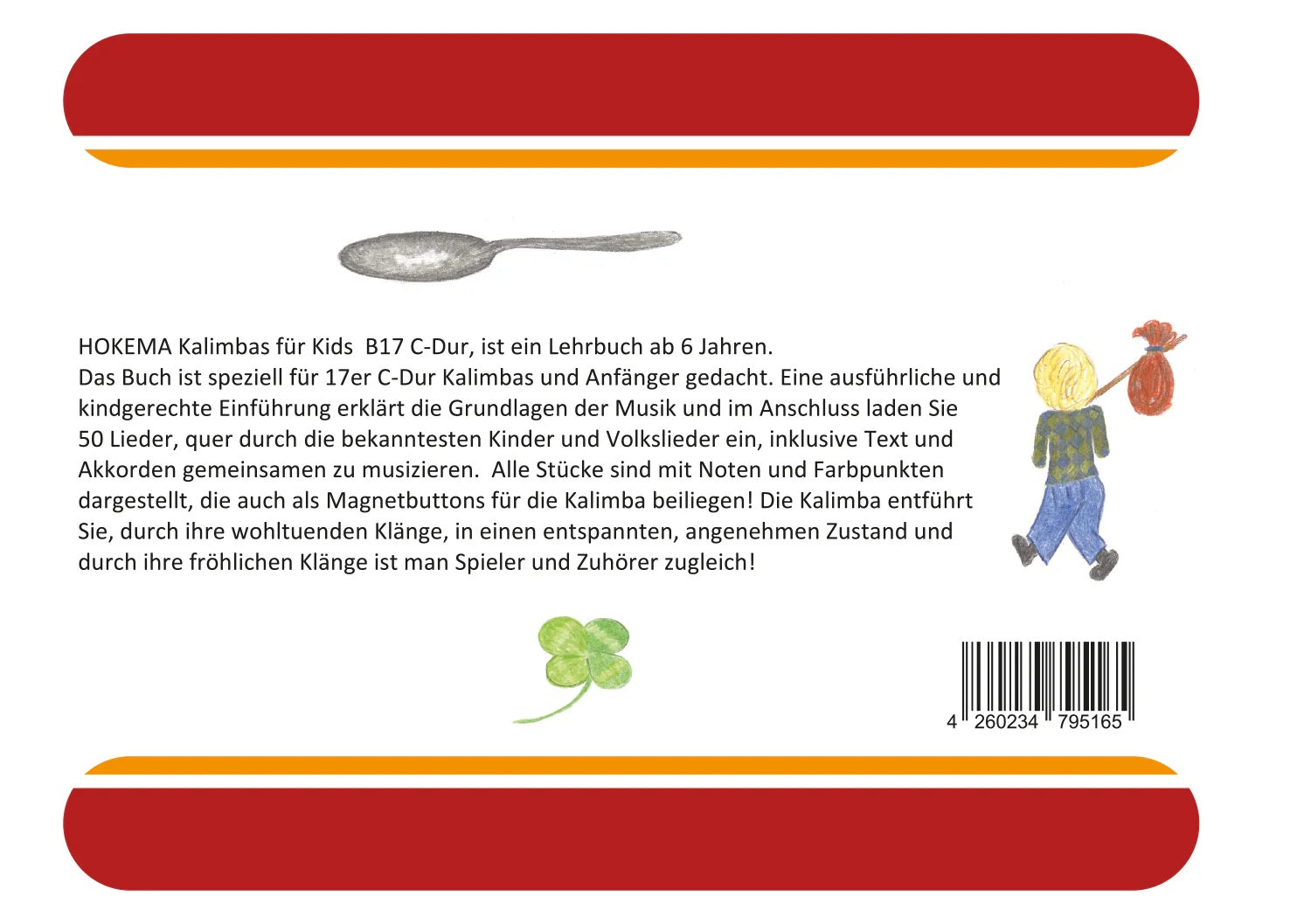 Lehrbuch Kids Kalimba B17