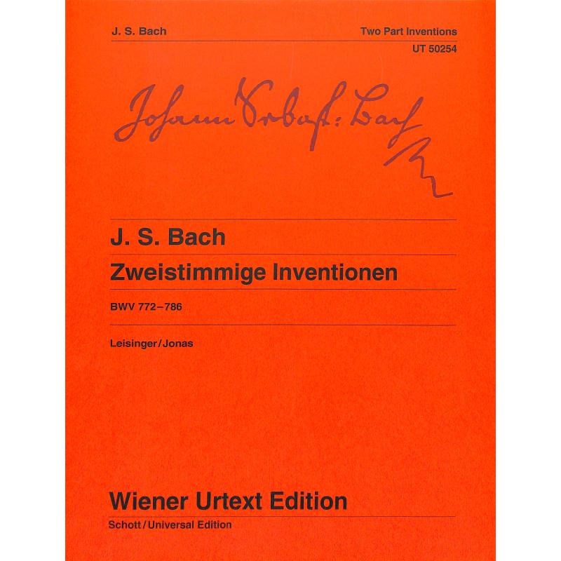 Zweistimmige Inventionen BWV 772-786