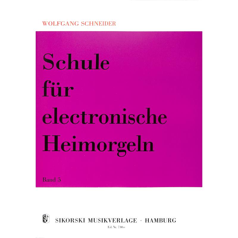Schule für elektronische Heimorgel 5