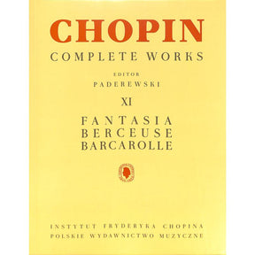 Fantasia Berceuse Barcarolle