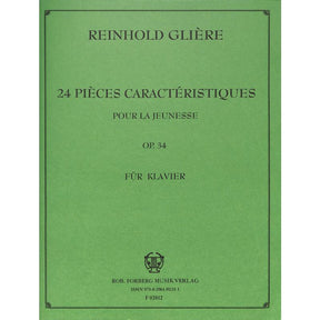 24 pieces characteristiques op 34 pour la jeunesse