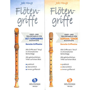 Jede Menge Flötengriffe