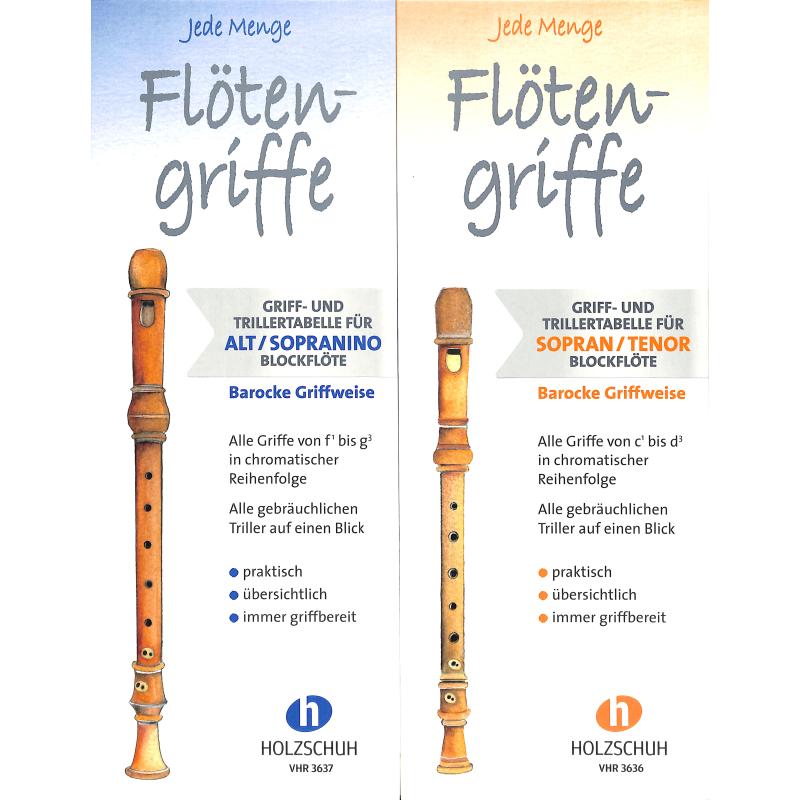Jede Menge Flötengriffe