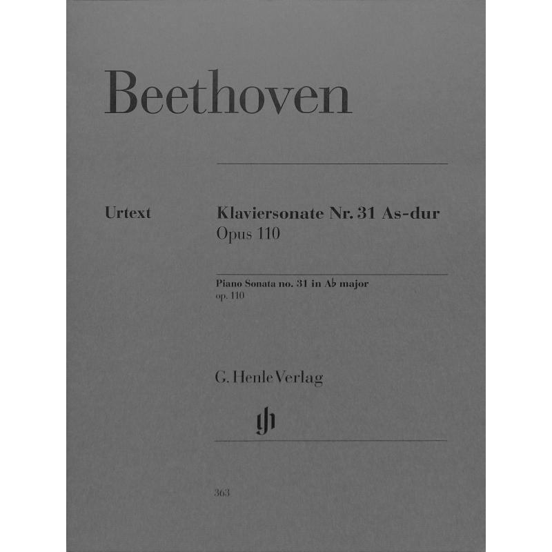 Sonate 31 As-Dur op 110