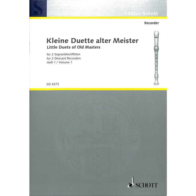 Kleine Duette alter Meister 1