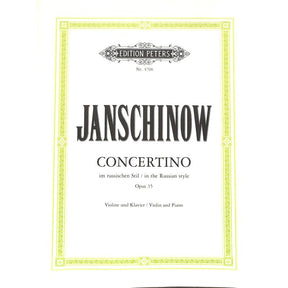 Concertino op 35 in russian style