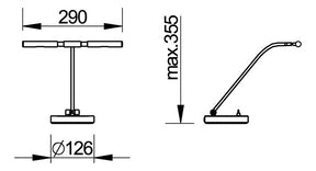 L9434 Pianoleuchte PIANOFORTE